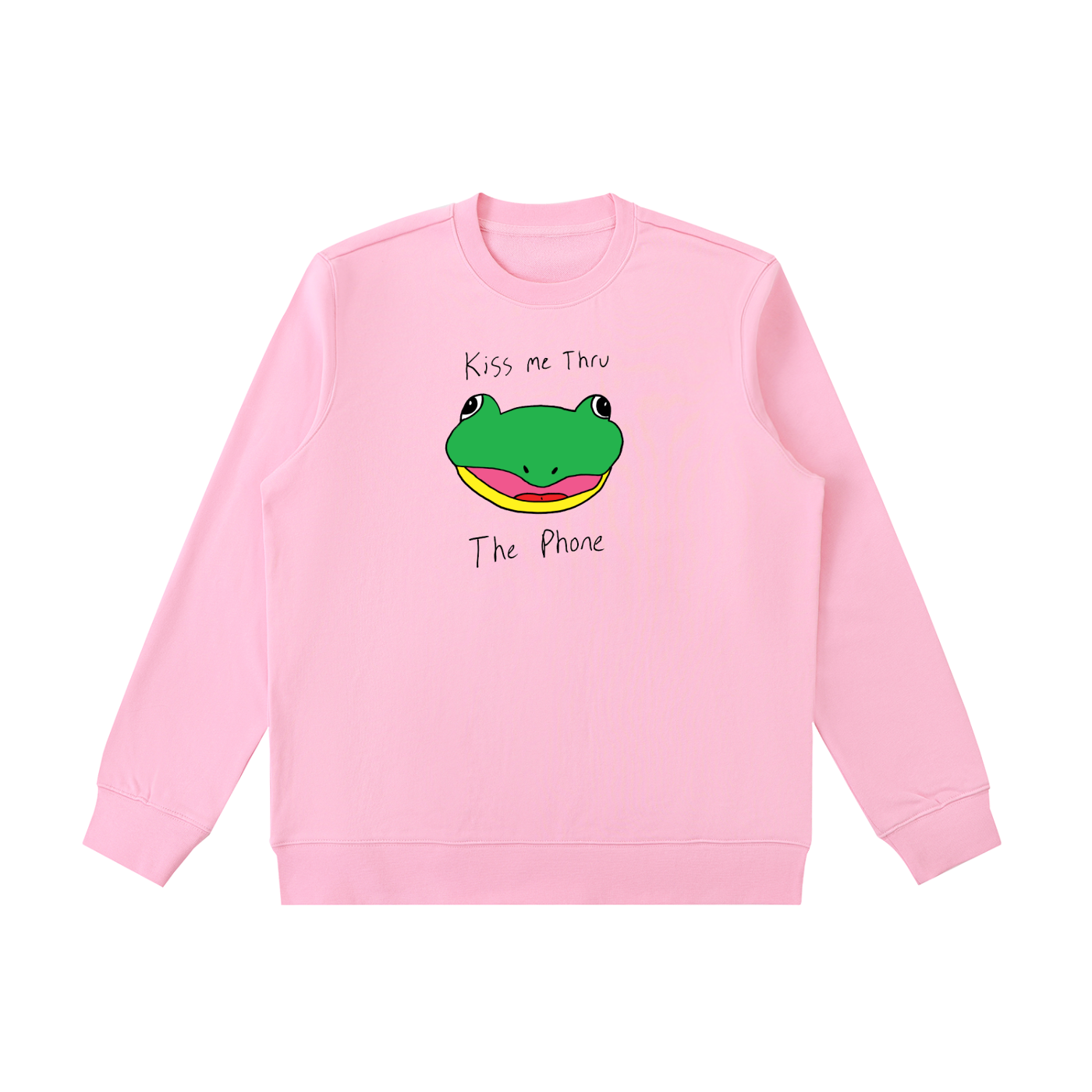 Kiss Me Thru The Phone Frog Sweatshirt