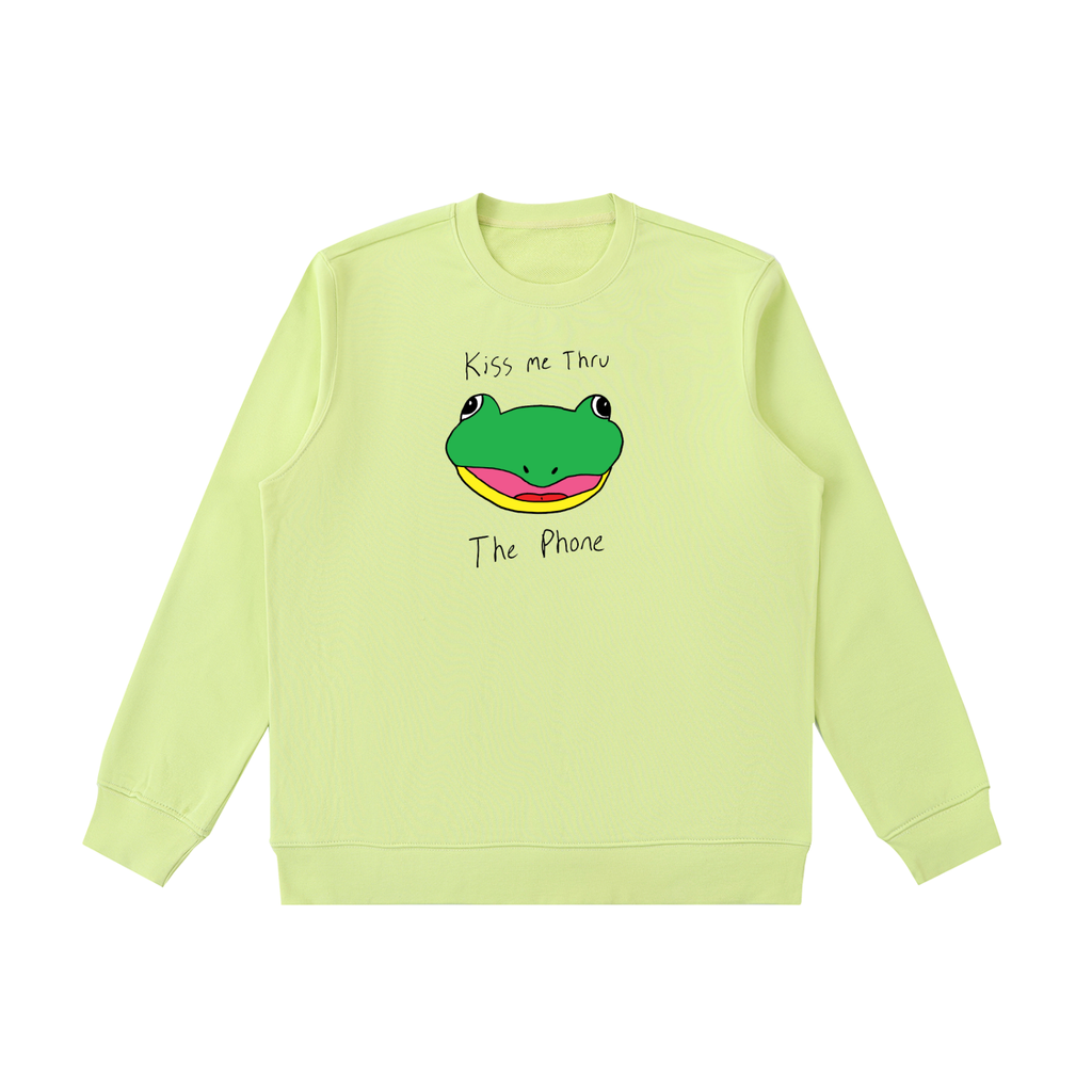 Kiss Me Thru The Phone Frog Sweatshirt